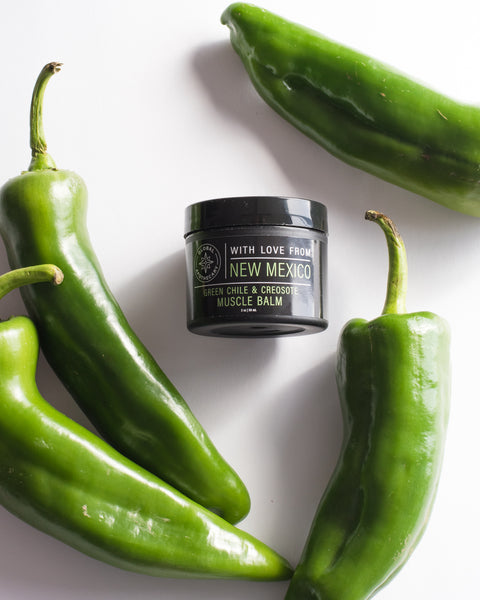 Green Chile & Creosote Muscle Balm | New Mexico